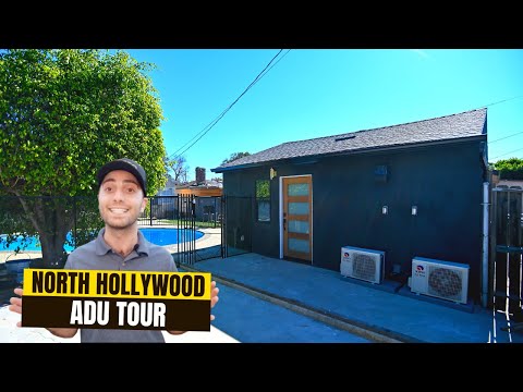 Видео: ЭКСКУРСИЯ ПО НЕДВИЖИМОСТИ ADU - ПЕРЕОБОРУДОВАНИЕ ГАРАЖА - СЕВЕРНЫЙ ГОЛЛИВУД