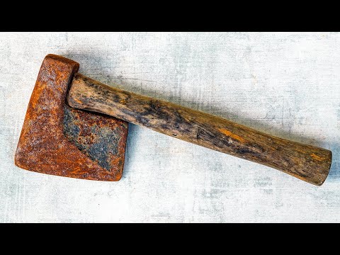 Видео: Реставрация Ржавого Бородатого Топора