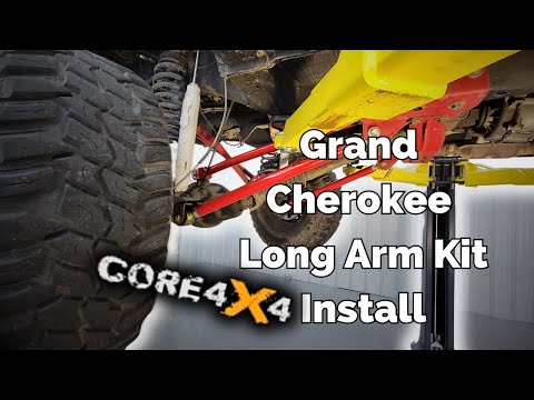 Видео: Установка длинного рычага ZJ Grand Cherokee