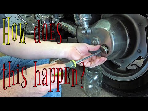 Видео: Vulcan 1600 Classic — замена масла в главной передаче