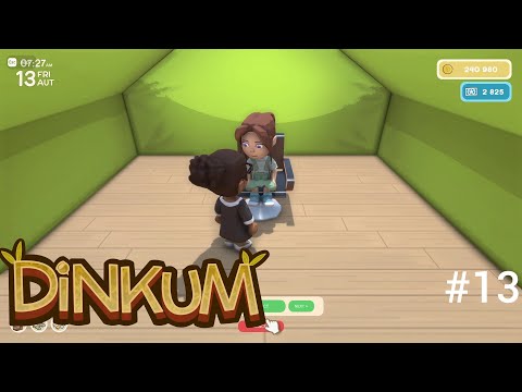 Видео: Парикмахер Салли. Ночная рыбалка. День 13 (осень) ► Dinkum [Ранний доступ] ► #13