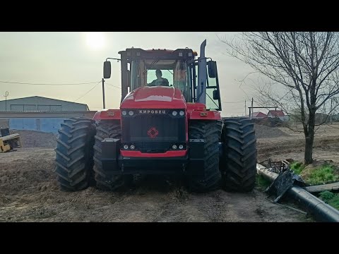 Видео: Монтаж КСК на трактор Кировец к-742м
