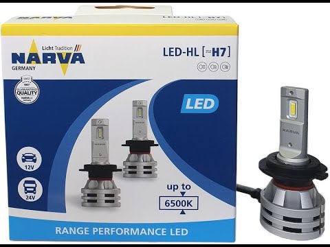 Видео: Led NARVA H7 для Ford Kuga 2