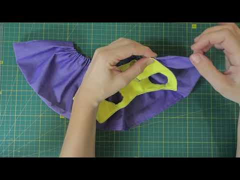 Видео: Шью сарафан для  куклы 40см. Dress for a doll 40cm.