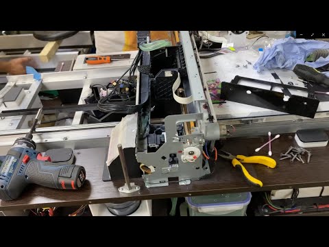 Видео: РЕМОНТ УФ принтера..(Залили ГОЛОВУ- спалили МАТЕРИНКУ..)