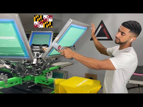 Видео: Трафаретная печать: многоцветные дизайны! Советы и рекомендации!