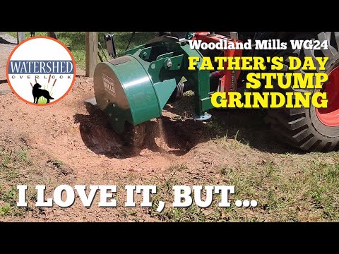 Видео: 040 - Измельчитель пней Woodland Mills | Мне нравится, НО... | Веселье в День отца | 4K