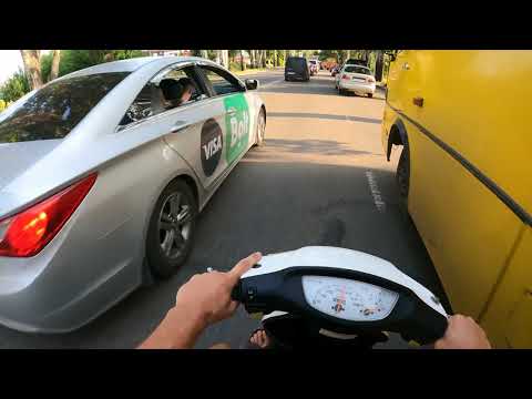 Видео: Продаю скутера.Honda Dio AF-34Тест драйв покатушка,відеоогяд,на дорозі,в ходу.
