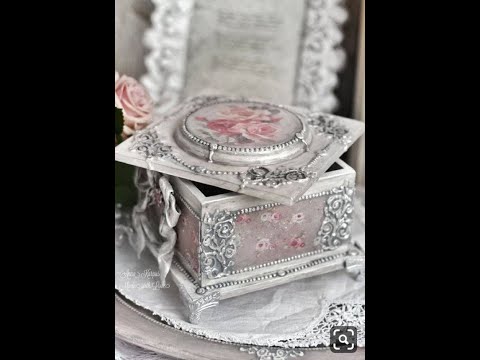 Видео: Мастер класс Объёмный декупаж Декор Шкатулка