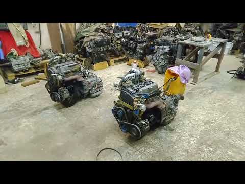 Видео: Комплекты с двигателями EF без муфты VVT с разными АКПП.