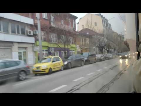 Видео: Трамвай София Линия 7 с трамвай на Pesa Swing | Sofia Tram Line 7 with tram model Pesa Swing Part 2