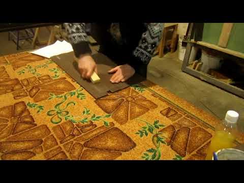 Видео: Как правильно клеить шпон . How to glue the veneer correctly.