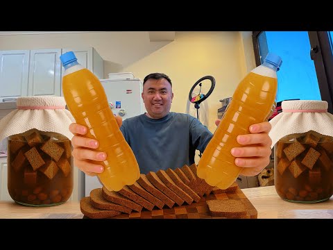 Видео: НАШУМЕВШИЙ КВАС КАК В СССР В ЖЕЛТЫХ БОЧКАХ НА ЧЕРНОМ ХЛЕБЕ, РУСЛАН МОНГОЛ