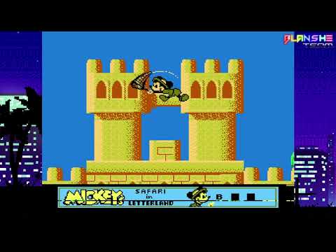 Видео: [Прохождение NES] Mickey's Safari in Letterland - Все уровни сложности пройдены. Учим буквы и слова!