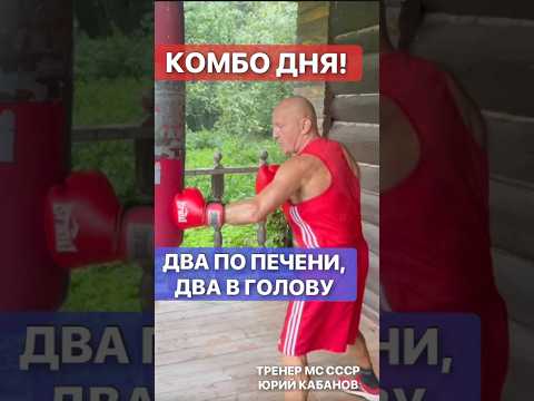 Видео: Комбо дня! Два удара по печени, два в голову. #shorts