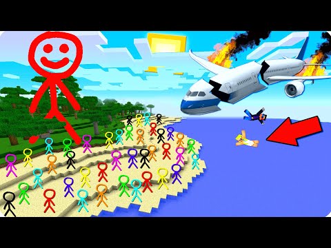 Видео: 🌴🏃КРУШЕНИЕ НА ОСТРОВ СТИКМЕНОВ ПРОТИВ НУБА И ШЕДИ! ЗАЩИЩЕННЫЙ ДОМ ПРО В АПОКАЛИПСИС МАЙНКРАФТ ЗОМБИ!