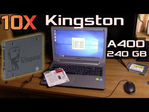 Видео: Ускоряем ноутбук в 10 раз с SSD Kingston A400 + КОНКУРС НА 3 SSD