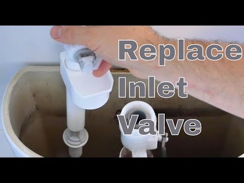 Видео: Замена впускного/наполнительного клапана унитаза