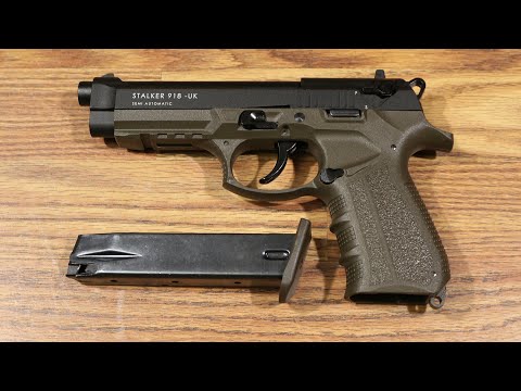 Видео: Обзор стартового пистолета STALKER (ZORAKI) 918 - UK Haki Grips