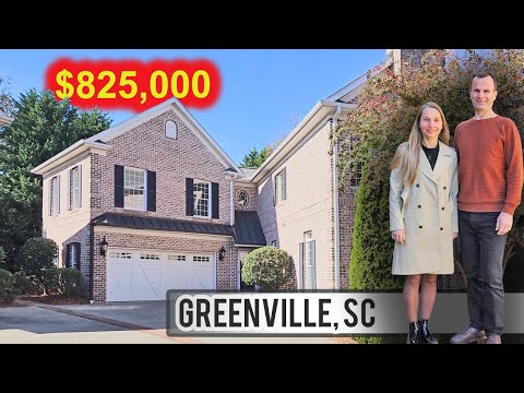 Видео: Жизнь в США. Интересный Дом в центре Greenville, Южная Каролина. Нам понравился! ❤️