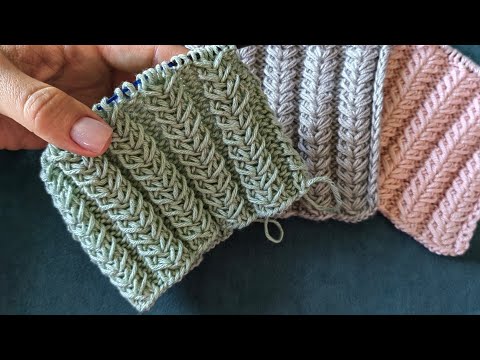 Видео: Чудесный узор спицами 🧶