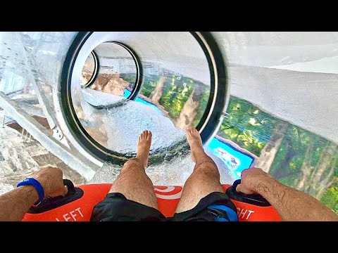 Видео: 20 Новых Крутых Горок в Аквапарке, От Которых Ты Офигеешь.
