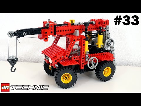 Видео: Передвижной ЛЕГО Техник Кран 8854 1989 года: Легенды LEGO Technic – Обзор №33