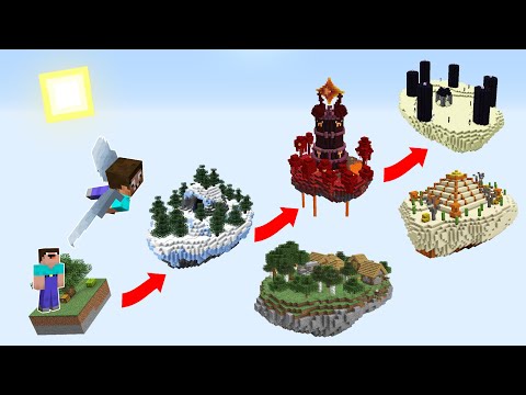 Видео: ПОДНИМИСЬ НА САМЫЙ ВЫСОКИЙ ОСТРОВ, ЧТОБЫ ВЫЖИТЬ В МАЙНКРАФТ ! НУБ И ПРО ВЫЖИВАЮТ НА ОСТРОВЕ СКАЙБЛОК