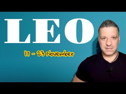 Видео: ЛЕВ — Произойдёт что-то действительно странное — вам это ОЧЕНЬ понравится! | 17–23 ноября Таро Льва