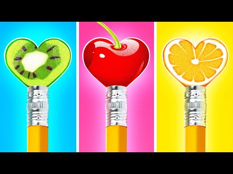 Видео: Эпические художественные лайфхаки и поделки для школы 🎨✂️👨‍👩‍👧‍👦 Идеи для родителей от 123 GO Like!