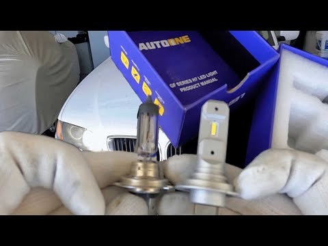 Видео: Обзор и установка HID-ламп на светодиоды от AUTOONE на BMW e46