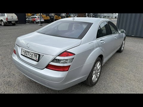 Видео: Капсула времени. Mercedes S500 W221 с пробегом 85 000 km!