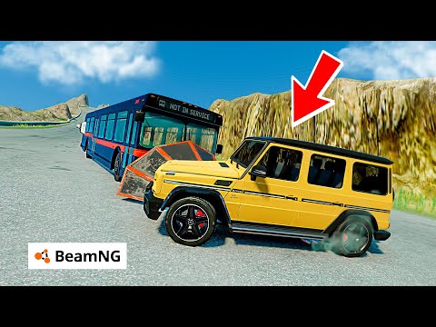 Видео: СПУСК С ГОРЫ БЕЗ ТОРМОЗОВ НА САМЫХ БЫСТРЫХ ЧИТ ТАЧКАХ В BEAMNG DRIVE!