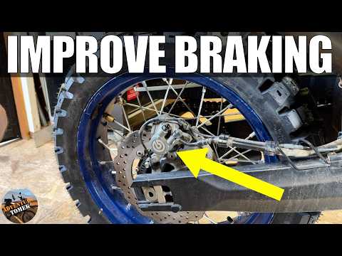 Видео: Yamaha Tenere 700 | Самостоятельная прокачка заднего тормоза: устранение проблемы с мягким тормож...