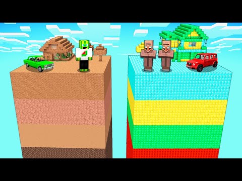 Видео: БІДНИЙ ЧАНК ПРОТИ БОГАТОГО У МАЙНКРАФТІ