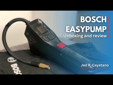 Видео: Распаковка и обзор Bosch EasyPump