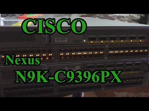 Видео: Cisco nexus n9k-c9396px ремонт, устройство. Циска нексус не грузится с ошибкой mrc failure.