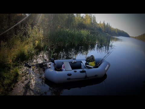 Видео: Рыбалка на карьерах. Испытание лодки Лоцман 240нд с электромотором HDX 32 Ibs
