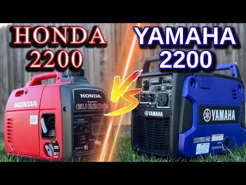 Видео: Полный тест Honda Eu2200i против Yamaha EF2200is