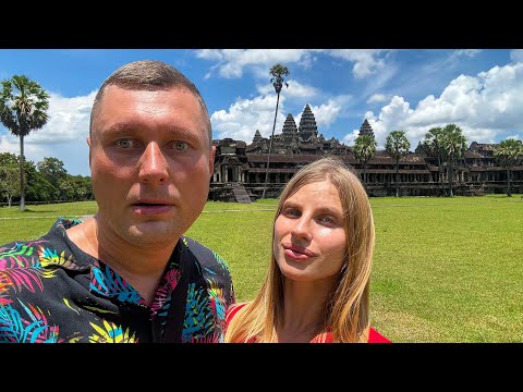 Видео: Камбоджа, Сиемреап. Все дешево! Уличная еда, бары, храм Ангкор Ват