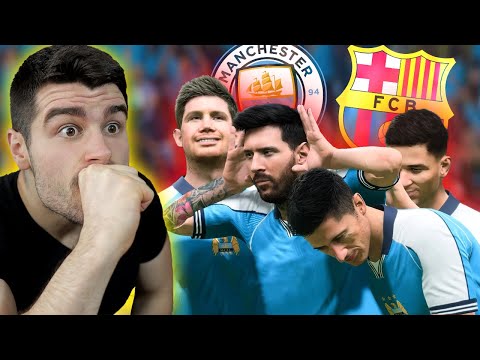 Видео: Сформирах най-добрият BARCELONA и MAN CITY отбор във EA FC