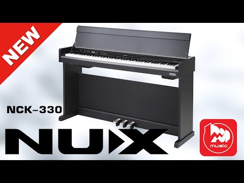 Видео: Цифровое пианино NUX NCK-330 || Тройной сенсор и назначаемые педали