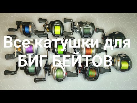 Видео: Большой обзор всех катушек для биг бейтов - анонс