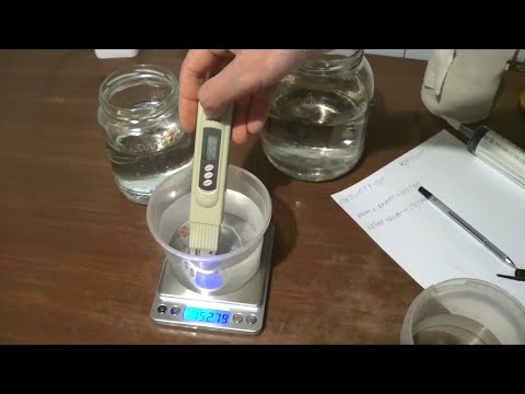 Видео: Как бесплатно проверить точность TDS метра (солемера, es метра)