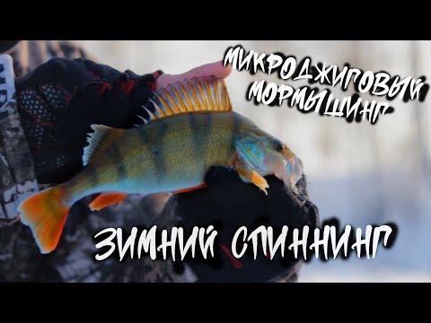 Видео: Зимний спиннинг. Микроджиговый - мормышинг! Замена переноске для спиннингов.
