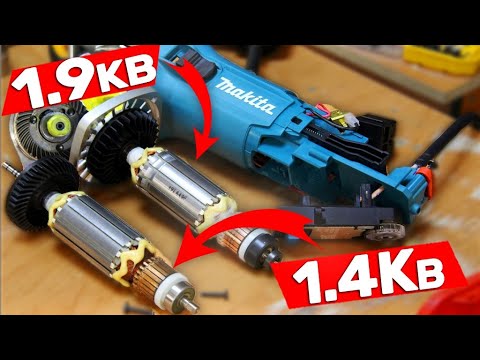 Видео: Новая болгарка Makita GA5090 с Непонятным Якорем