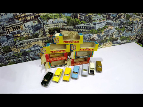 Видео: МАСШТАБНЫЕ МОДЕЛИ 1:43 КОЛЛЕКЦИЯ МАШИНОК СССР Москвич 408