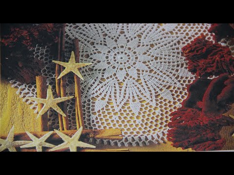 Видео: САЛФЕТКА, очень простая в исполнении для начинающих рукодельниц. СХЕМА. ЗАВЕРШАЮЩАЯ ТРЕТЬЯ часть.