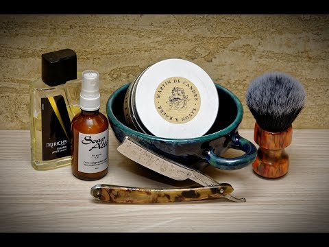 Видео: Бритьё.Martin de Candre Original.Soap Alli.James Johnson.Vigshaving.Patrichs