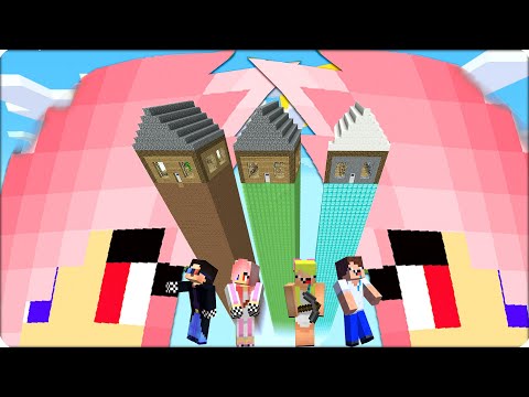 Видео: 💖ЦУНАМИ из ЛЕДИ ЛЕСКИ Против Шеди Нубик Леска Брок в Майнкрафте! 100% Троллинг Ловушка